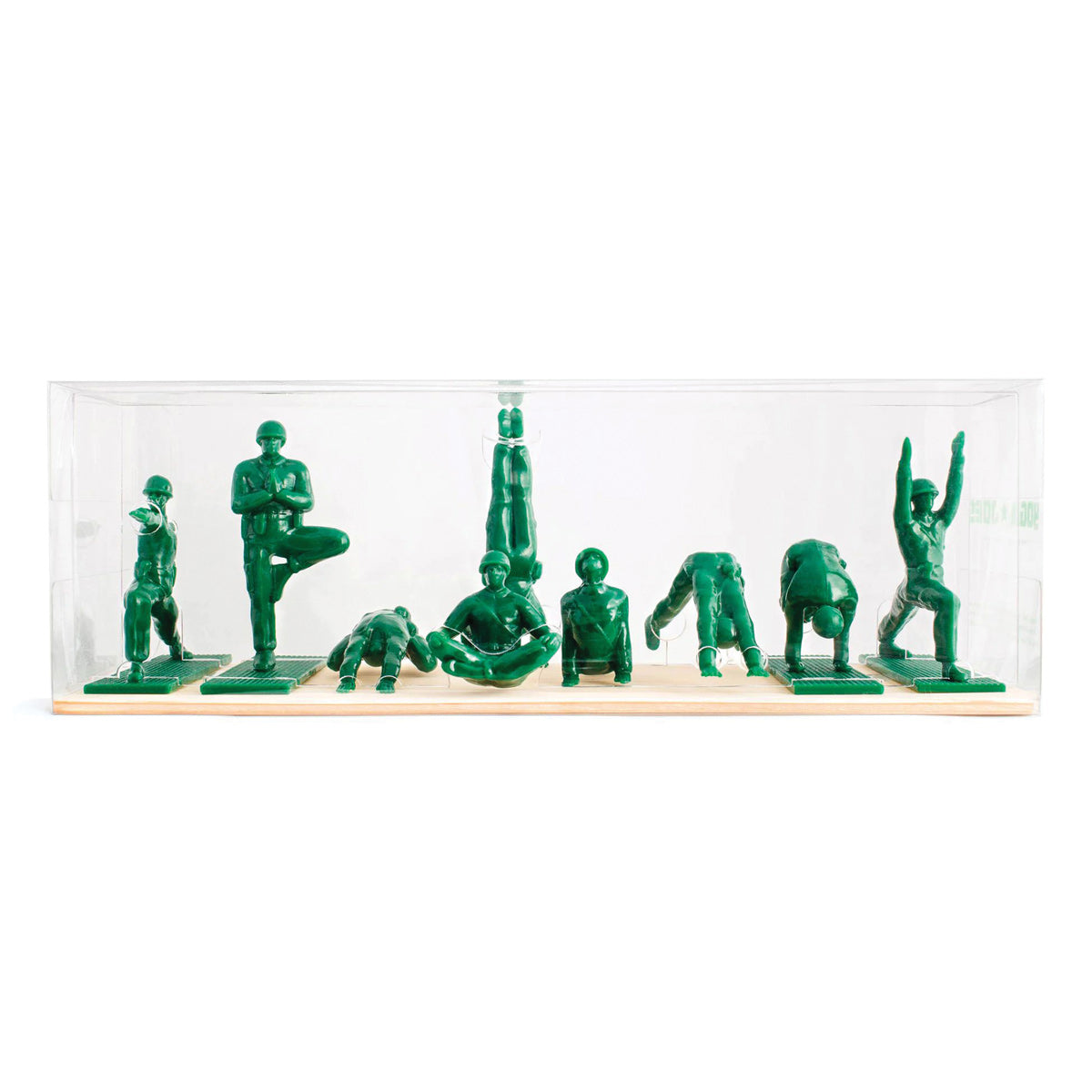 Yoga Joes Series 1 Figurines - Green