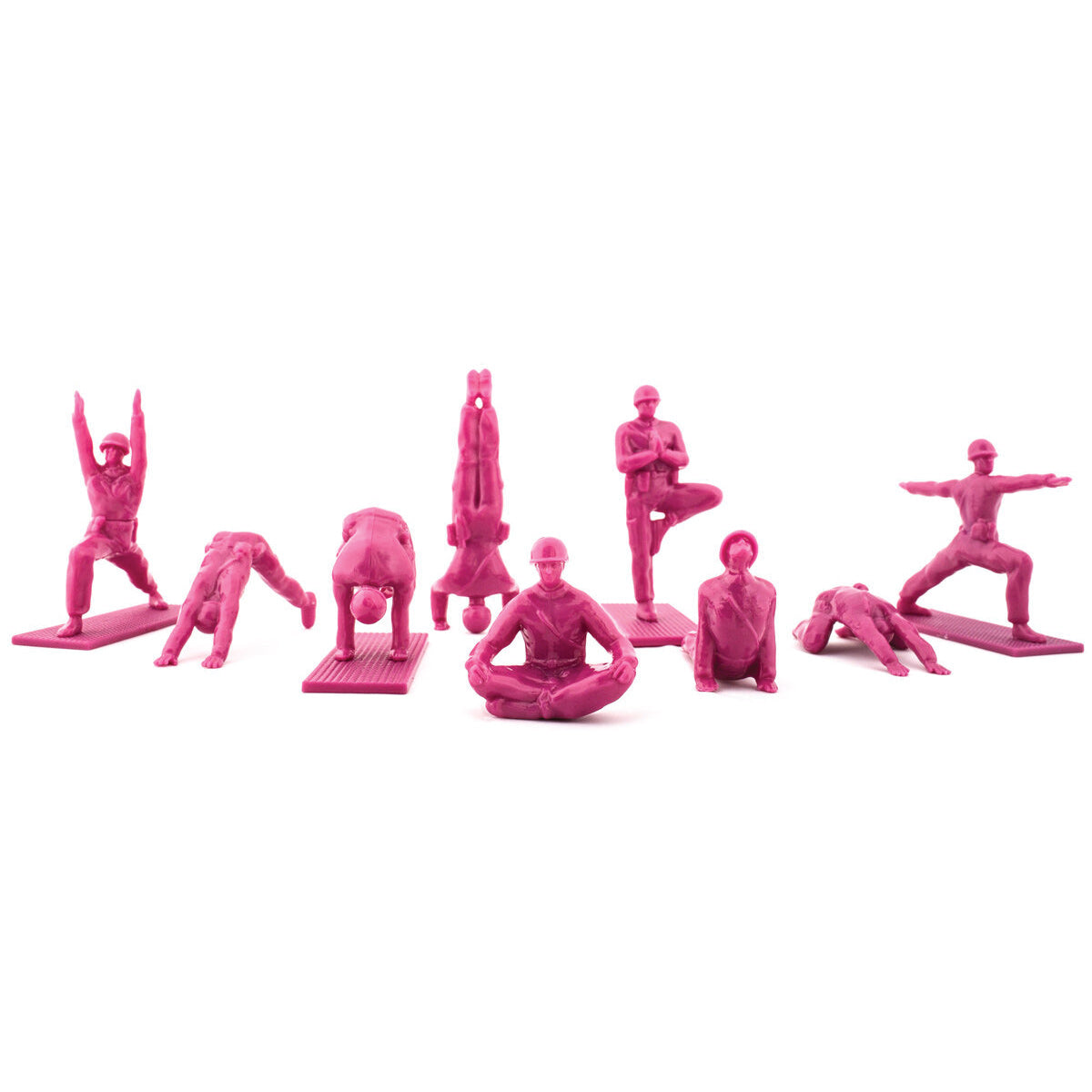 Yoga Joes Series 1 Figurines - Pink