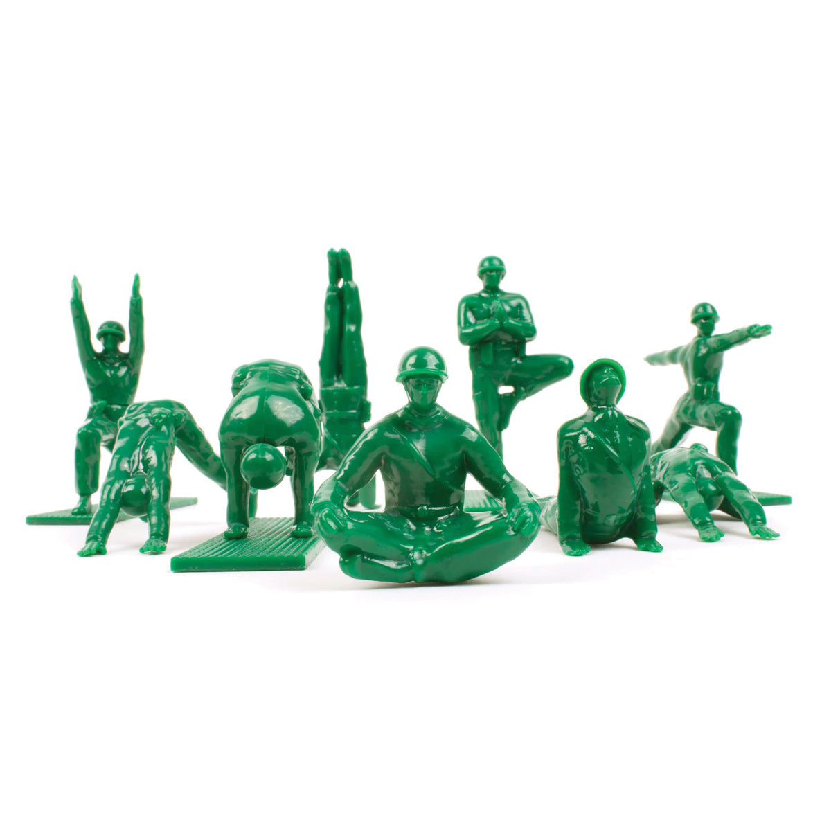 Yoga Joes Series 1 Figurines - Green