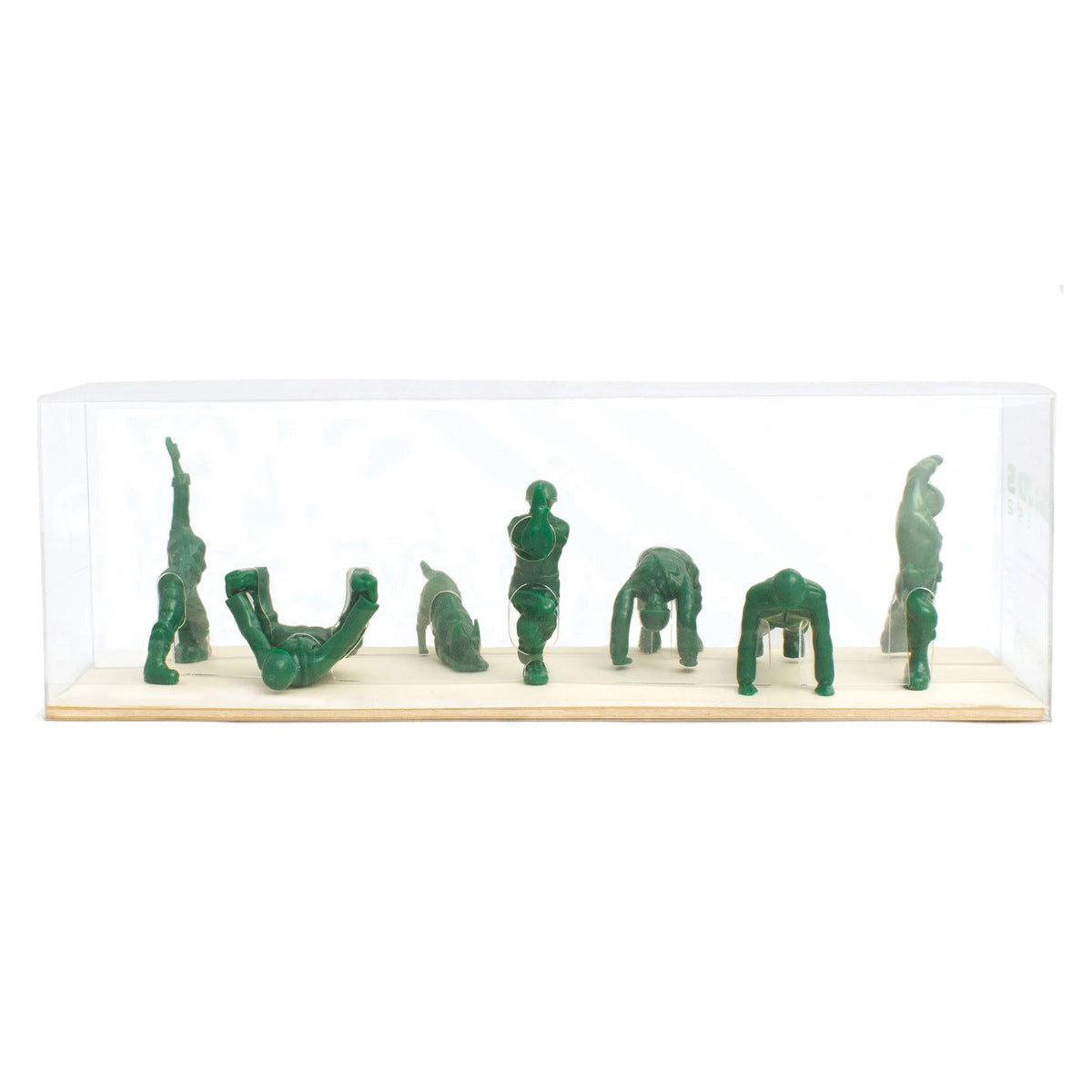 Yoga Joes Series 2 Figurines - Green